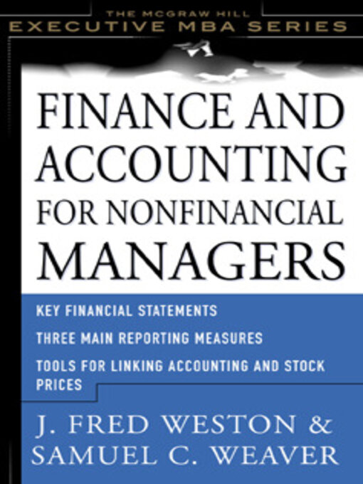 Title details for Finance and Accounting for Nonfinancial Managers by Samuel C. Weaver - Available